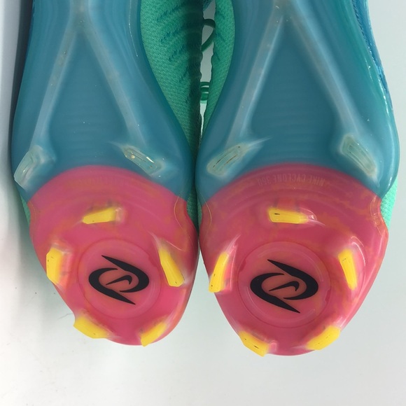 Men’s Phantom Luna II ELITE LV8 FG Green/Blue FJ2571-300 USED Sz 9.5 - Picture 8 of 12